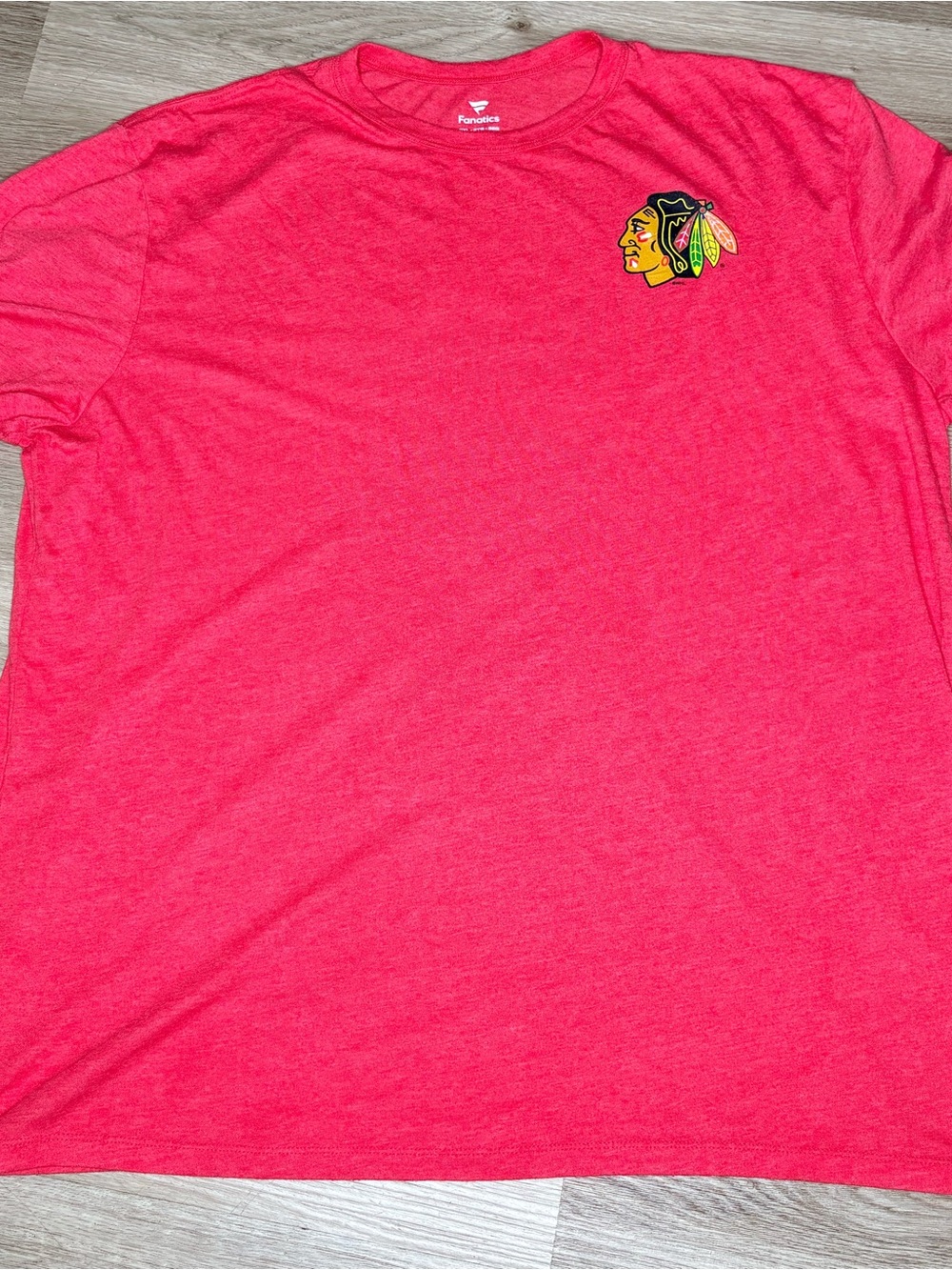 Chicago Blackhawks Red Graphic Tee Men’s 3XL Fanatics NHL Shirt